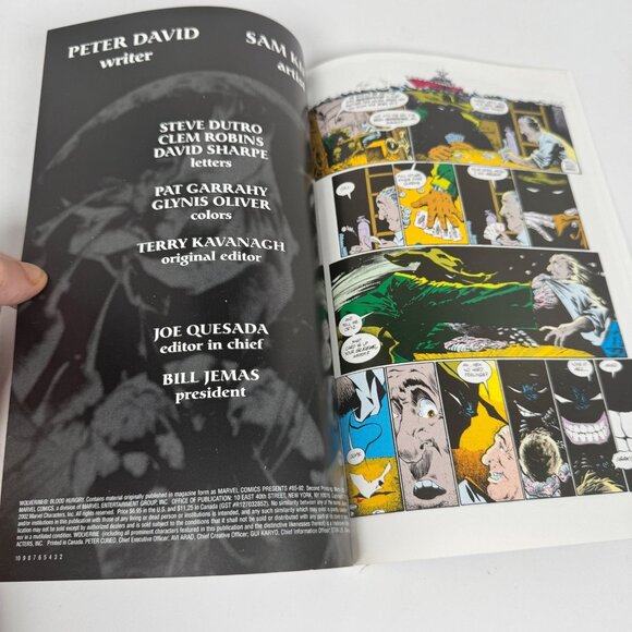 Wolverine Blood Hungry Marvel Comic 2002 Second Printing Trade Paperback - Picture 3 of 8